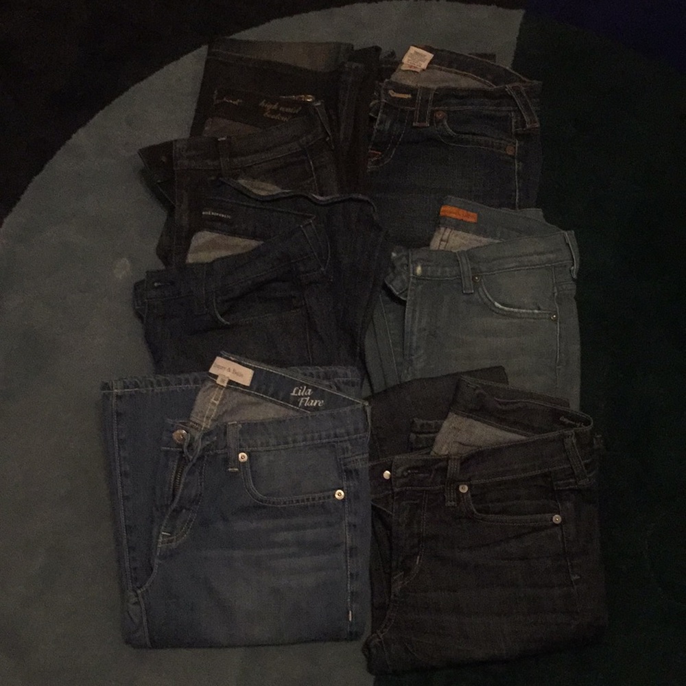 6 Pairs of Designer Jeans 👖